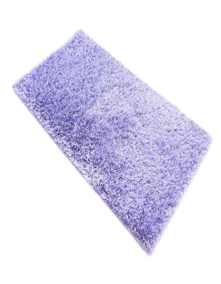 Detail image of  2' 7 x 4' 9  Hand Knotted Solid Shag Oriental Rug