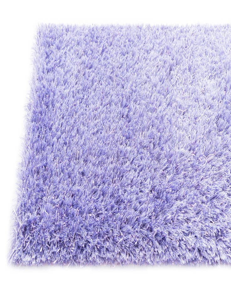 Detail image of  2' 7 x 4' 9  Hand Knotted Solid Shag Oriental Rug