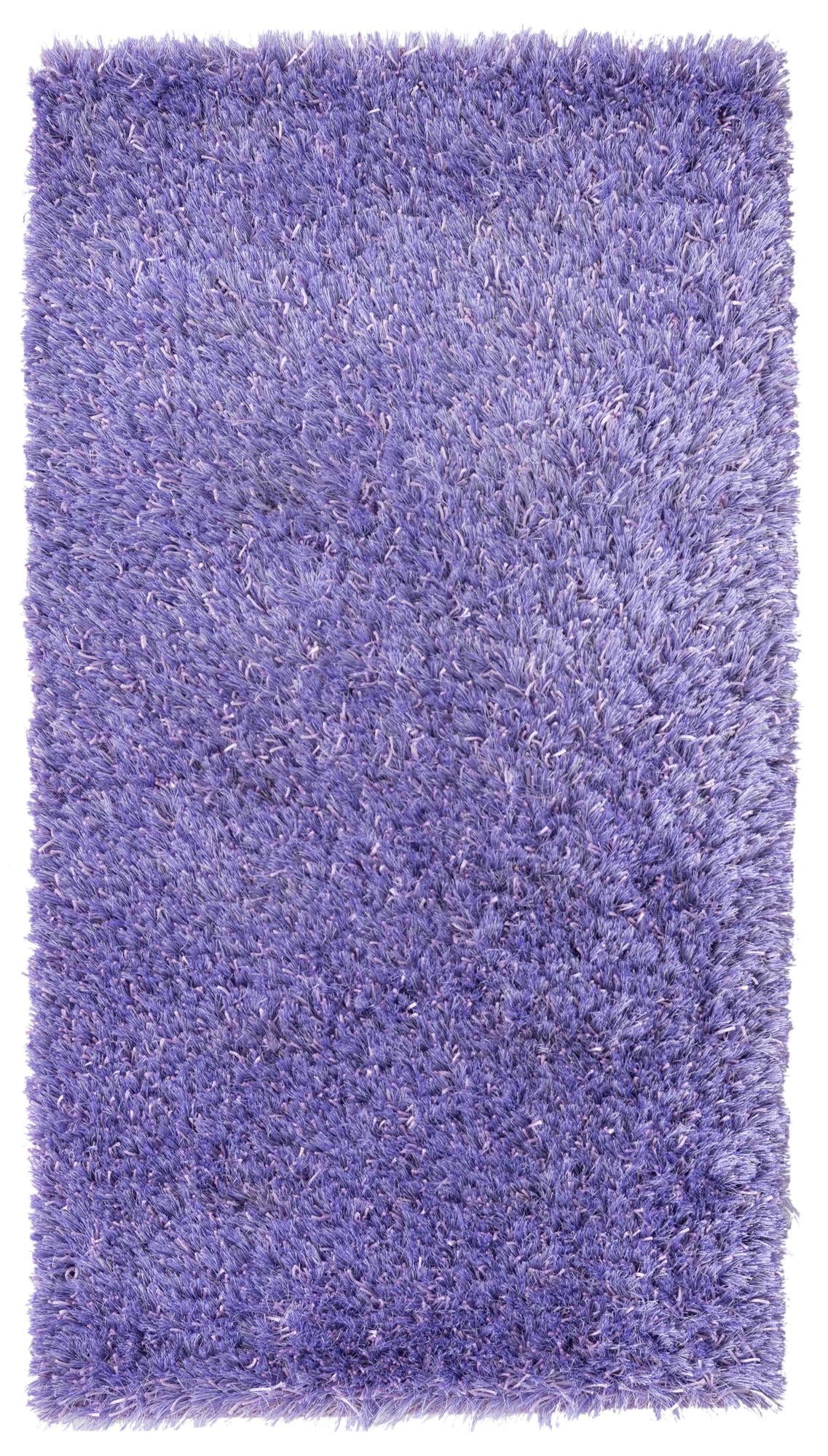  2' 7 x 4' 9  Hand Knotted Solid Shag Oriental Rug