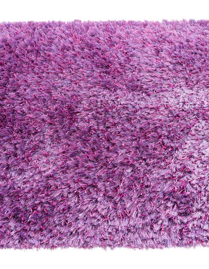 Detail image of  3' 2 x 5' 5  Hand Knotted Solid Shag Oriental Rug