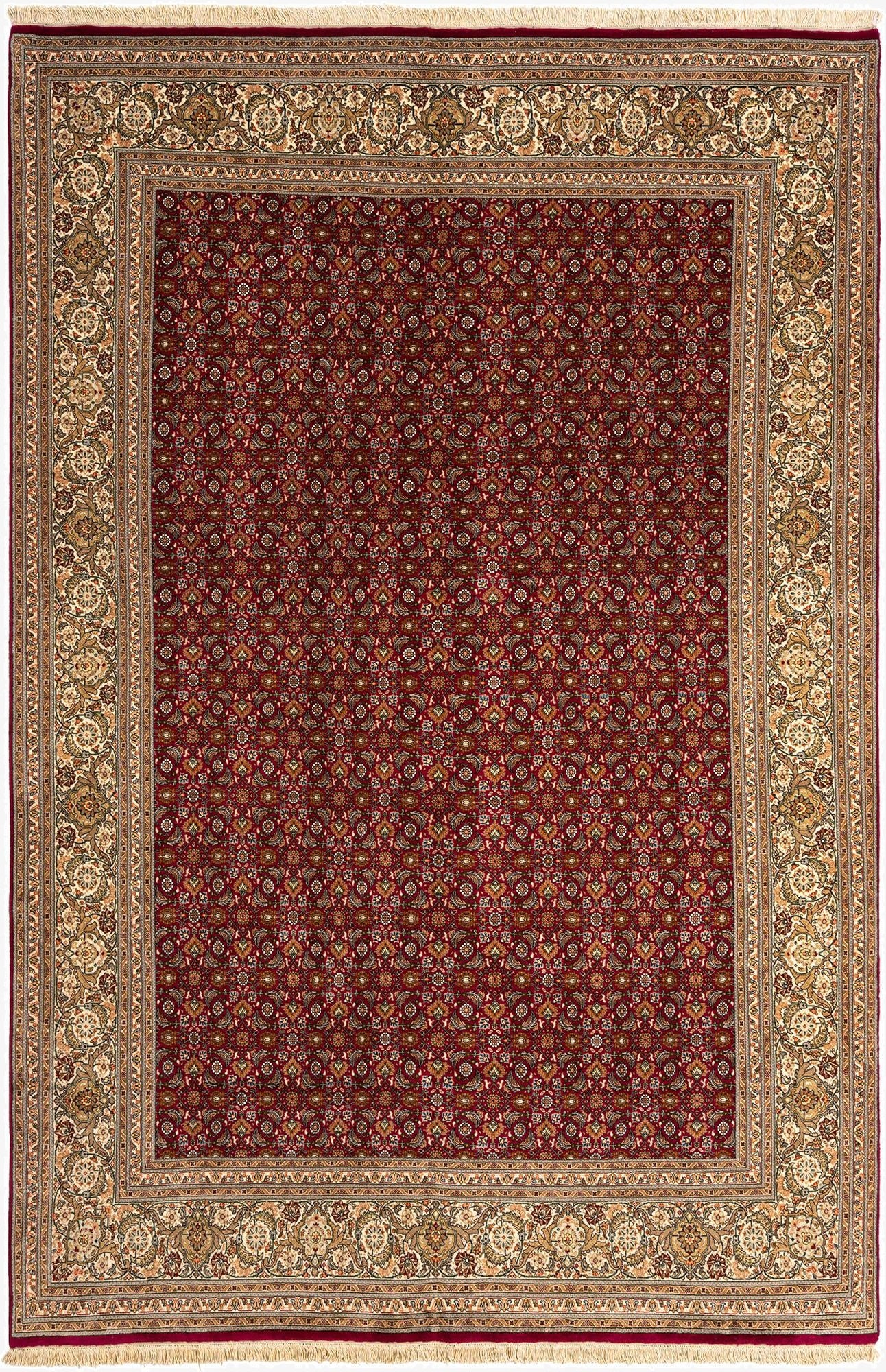  6' 7 x 9' 8 Tabriz Mahi Rug