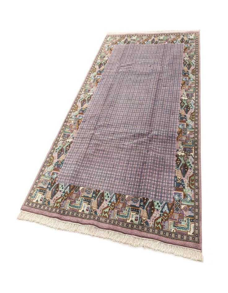 Detail image of  6' 6 x 10'  Hand Knotted Tibet Wool Rug