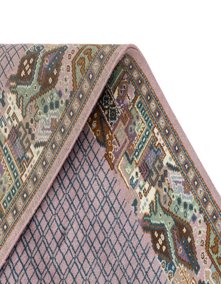 Detail image of  6' 6 x 10'  Hand Knotted Tibet Wool Rug