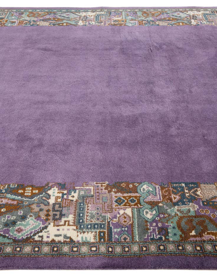 Detail image of  6' 8 x 8' 3  Hand Knotted Tibet Wool Rug