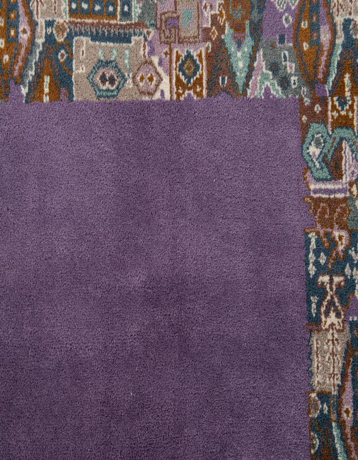 Detail image of  6' 8 x 8' 3  Hand Knotted Tibet Wool Rug