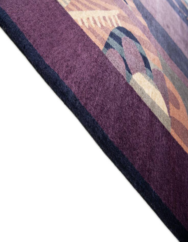 Detail image of  6' 6 x 9' 4  Hand Knotted Tibet Wool Rug