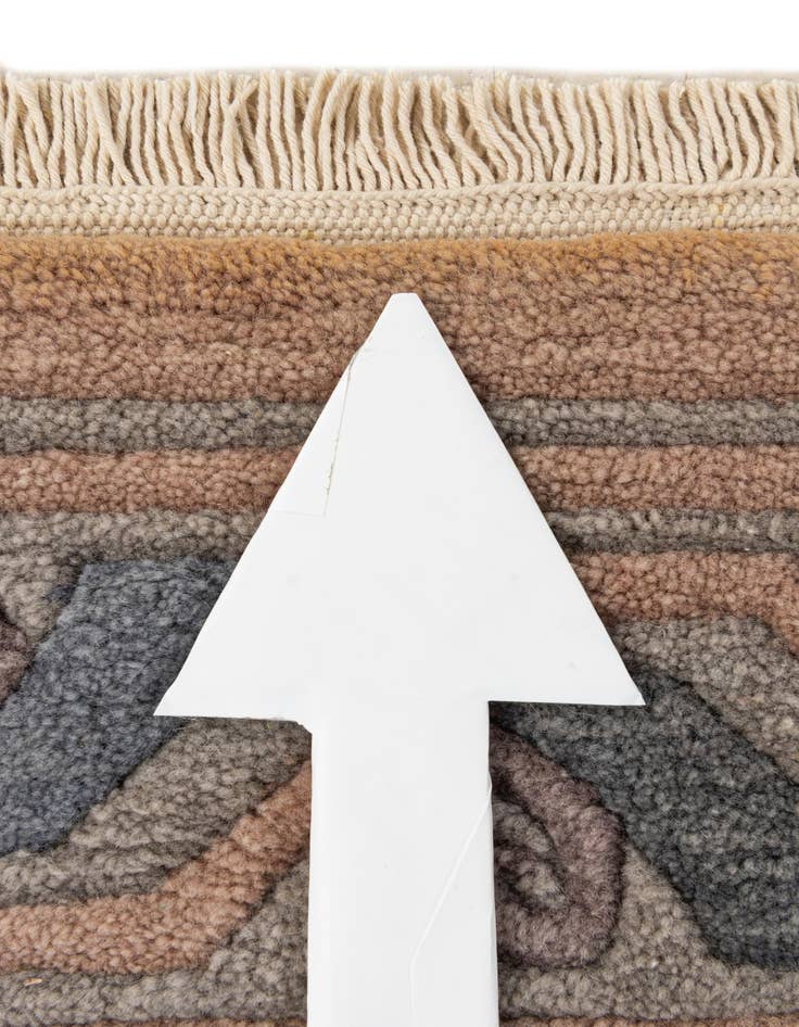 Detail image of  3' 1 x 5' 2  Hand Knotted Tibet Wool Rug