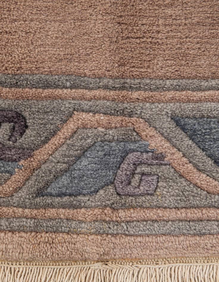 Detail image of  3' 1 x 5' 2  Hand Knotted Tibet Wool Rug