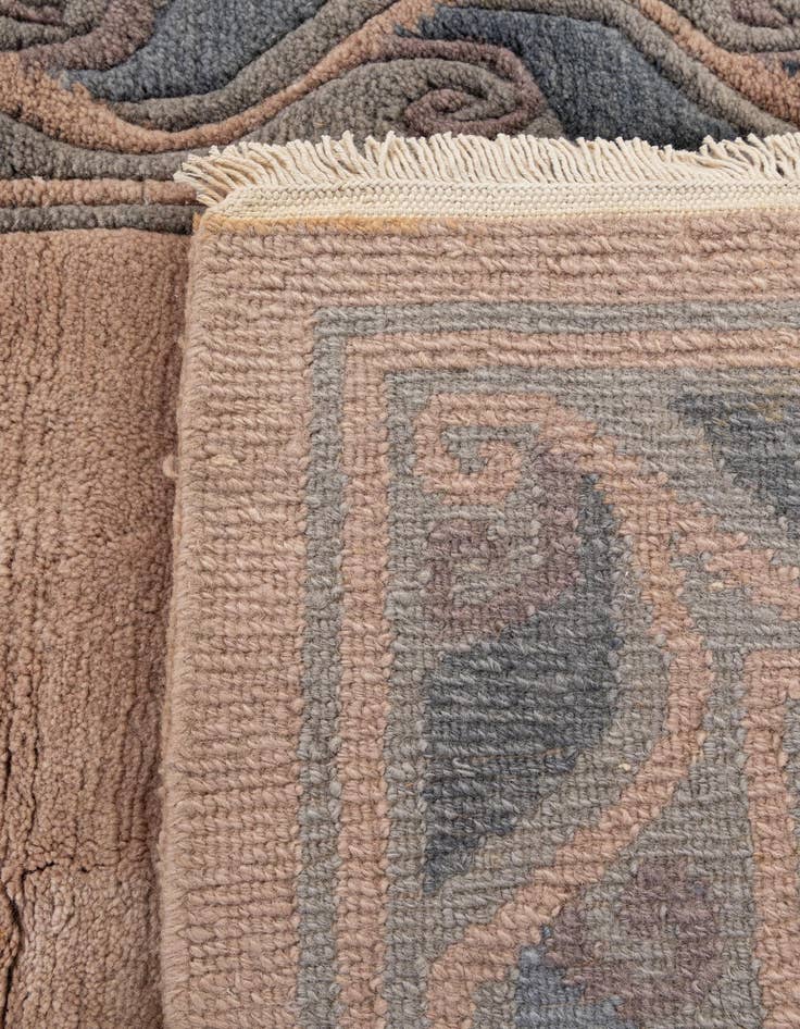 Detail image of  3' 1 x 5' 2  Hand Knotted Tibet Wool Rug