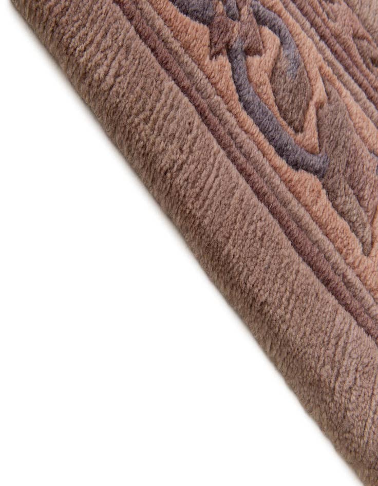 Detail image of  4' 1 x 6'  Hand Knotted Tibet Wool Rug