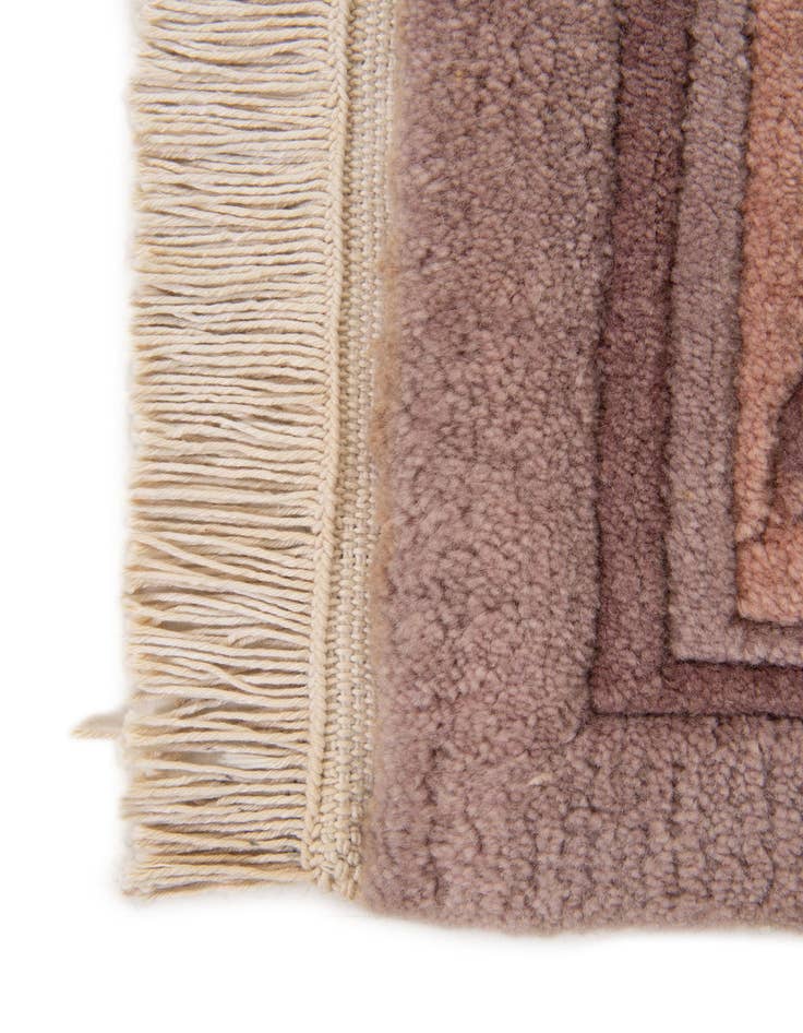 Detail image of  4' 1 x 6'  Hand Knotted Tibet Wool Rug