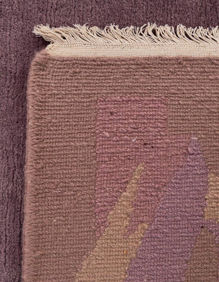 Detail image of  6' 7 x 8' 10  Hand Knotted Tibet Wool Rug