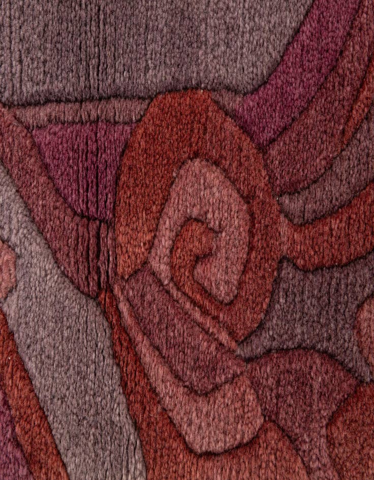 Detail image of  3' 1 x 5' 3  Hand Knotted Tibet Wool Rug