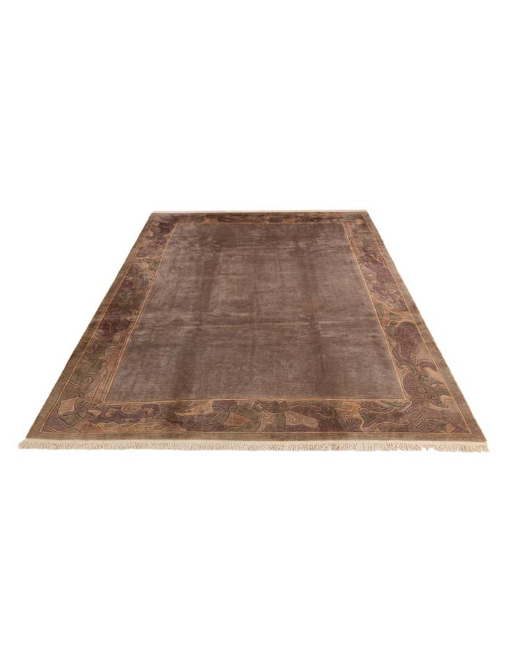 Detail image of  8' 1 x 10' 11  Hand Knotted Tibet Wool Rug