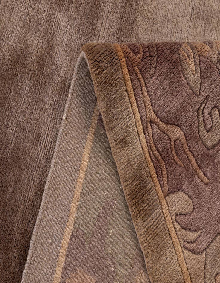 Detail image of  8' 1 x 10' 11  Hand Knotted Tibet Wool Rug