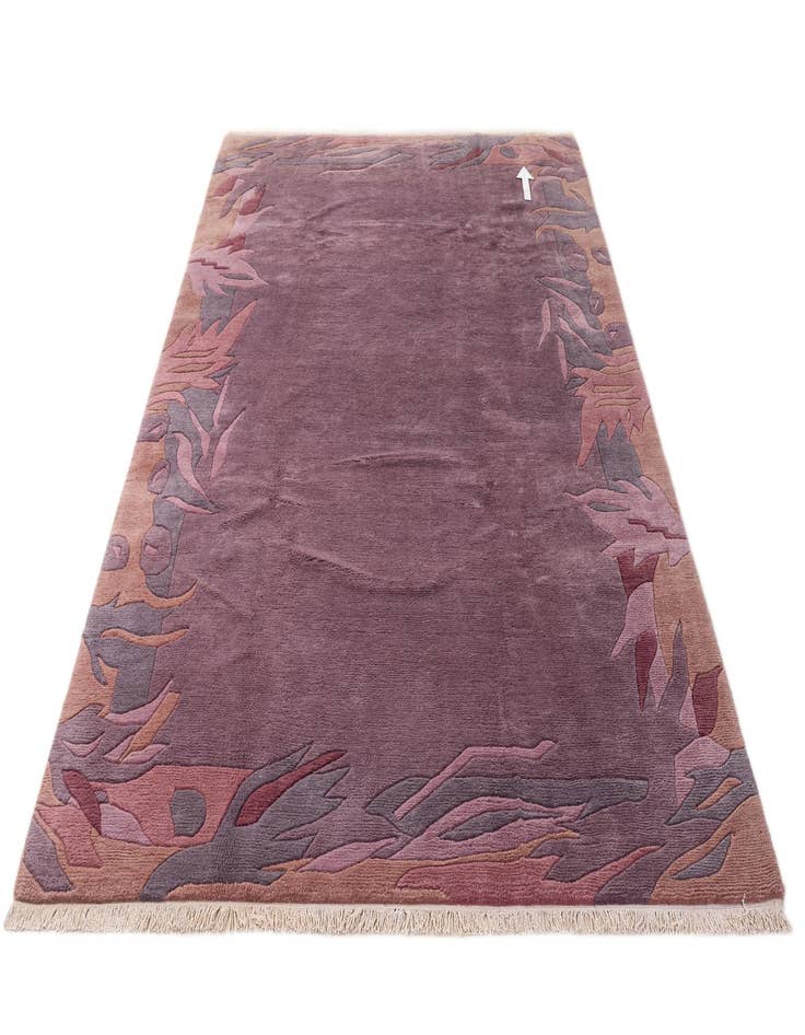 Detail image of  6' 6 x 9' 9  Hand Knotted Tibet Wool Rug