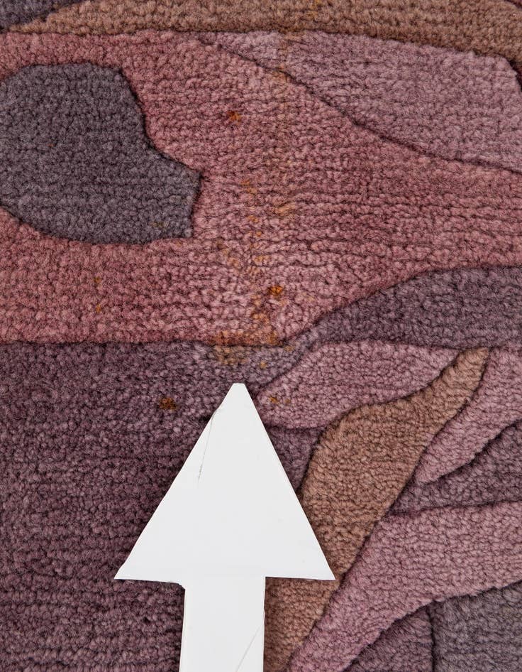 Detail image of  6' 6 x 9' 9  Hand Knotted Tibet Wool Rug