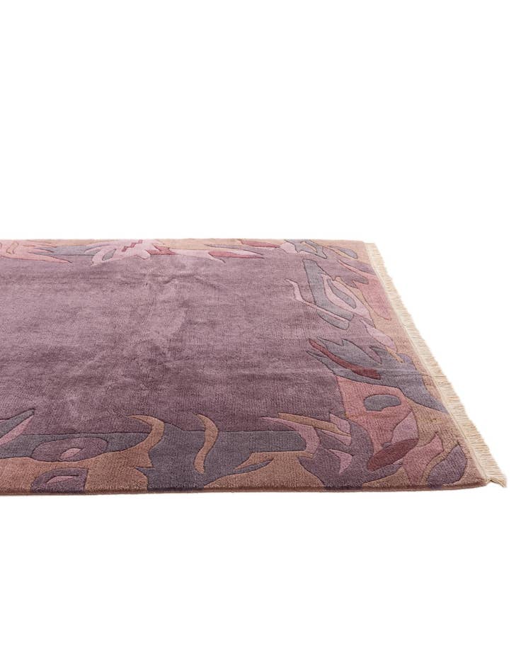 Detail image of  6' 6 x 9' 9  Hand Knotted Tibet Wool Rug