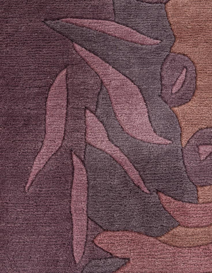 Detail image of  6' 6 x 9' 9  Hand Knotted Tibet Wool Rug