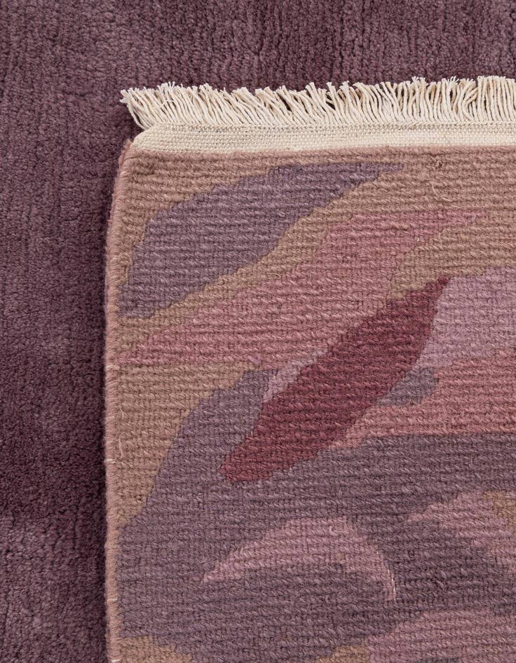 Detail image of  6' 6 x 9' 9  Hand Knotted Tibet Wool Rug