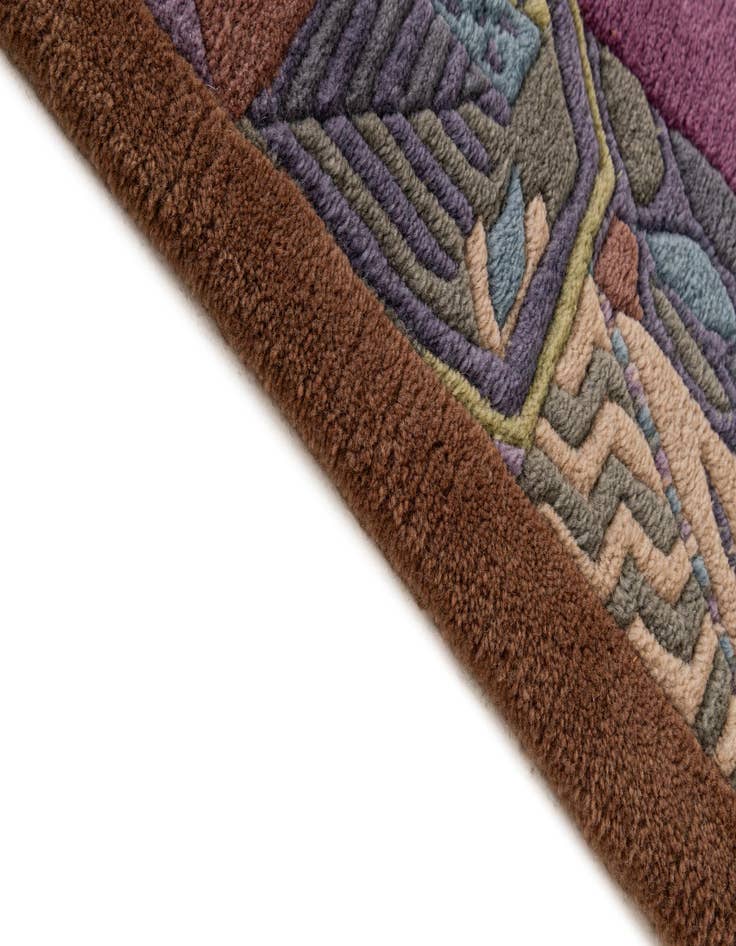 Detail image of  5' 10 x 7' 6  Hand Knotted Tibet Wool Rug