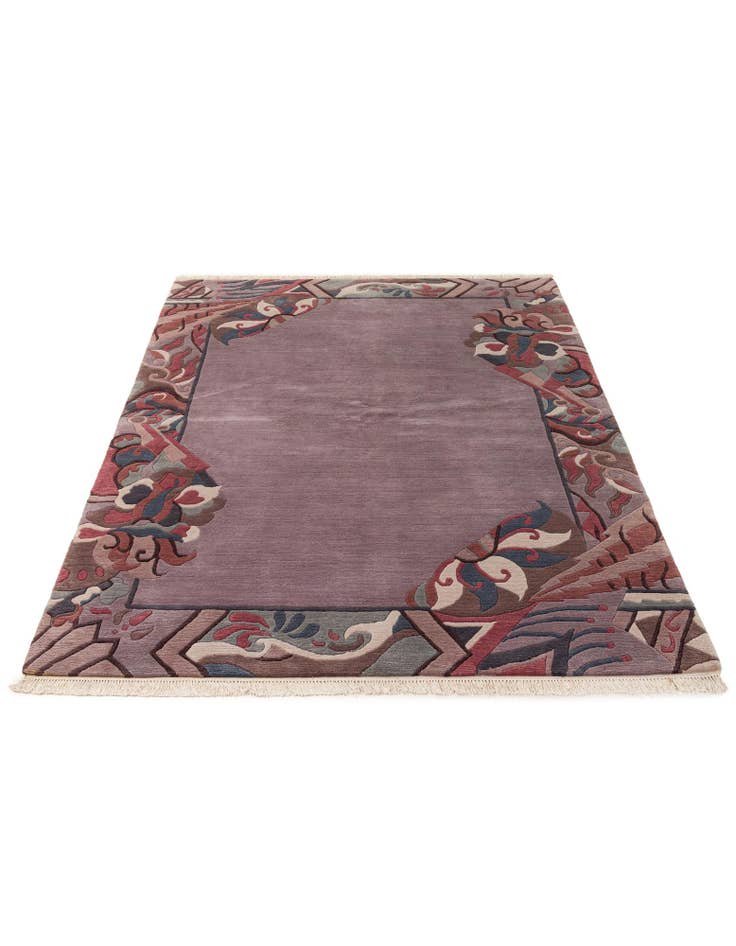 Detail image of  5' 1 x 8'  Hand Knotted Tibet Wool Rug