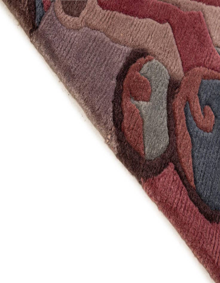 Detail image of  5' 1 x 8'  Hand Knotted Tibet Wool Rug