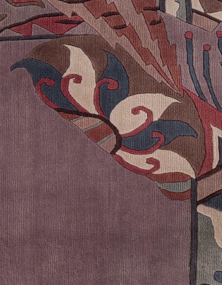 Detail image of  5' 1 x 8'  Hand Knotted Tibet Wool Rug