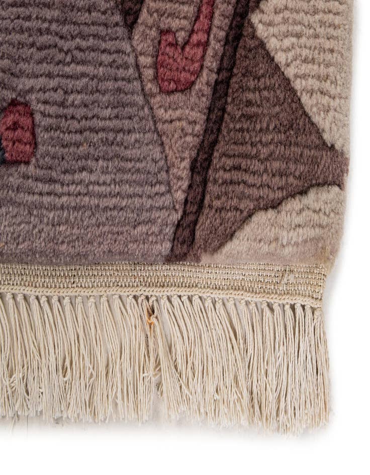 Detail image of  5' 1 x 8'  Hand Knotted Tibet Wool Rug