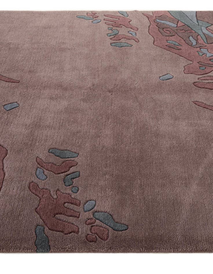 Detail image of  5' 8 x 7' 11  Hand Knotted Tibet Wool Rug