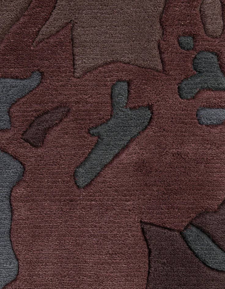 Detail image of  5' 8 x 7' 11  Hand Knotted Tibet Wool Rug
