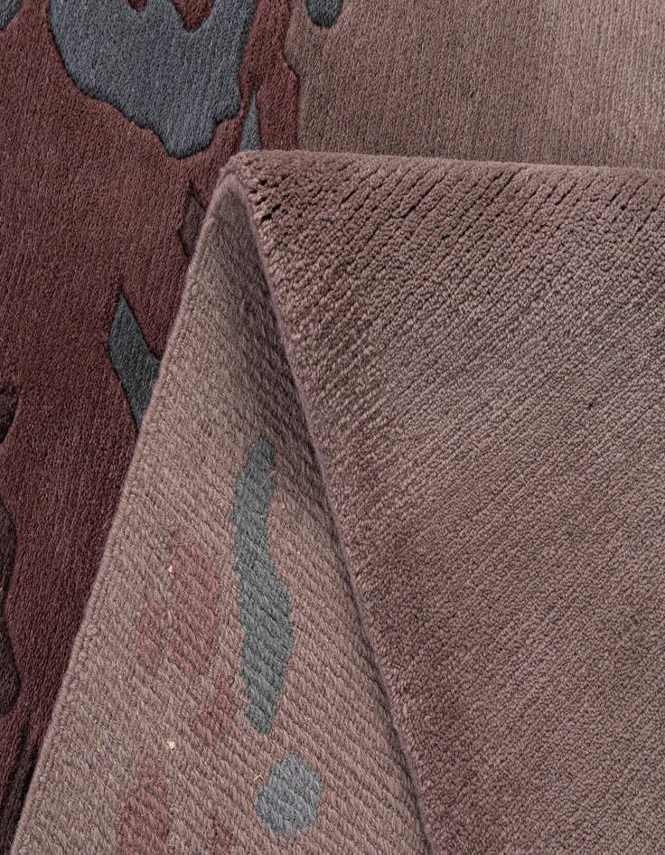 Detail image of  5' 8 x 7' 11  Hand Knotted Tibet Wool Rug