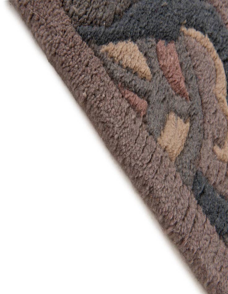 Detail image of  4' x 5' 11  Hand Knotted Tibet Wool Rug