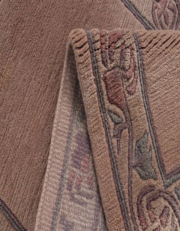 Detail image of  2' 5 x 4' 6  Hand Knotted Tibet Wool Rug