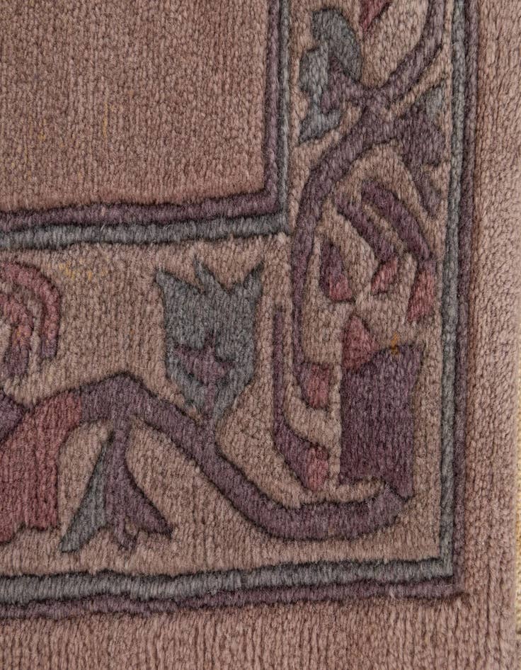 Detail image of  2' 5 x 4' 6  Hand Knotted Tibet Wool Rug