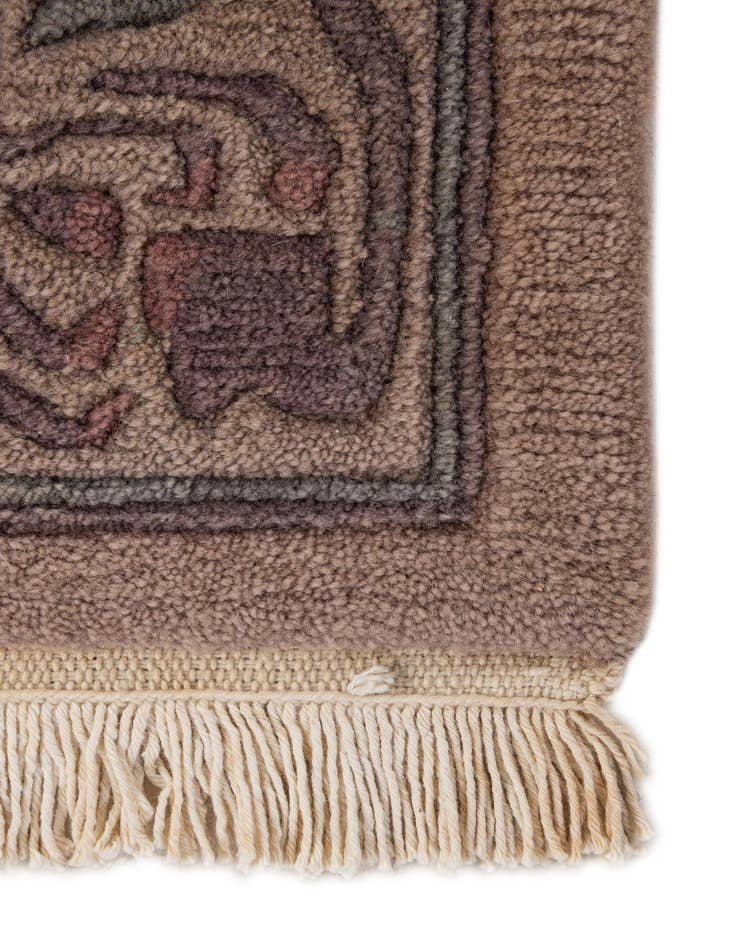 Detail image of  2' 5 x 4' 6  Hand Knotted Tibet Wool Rug