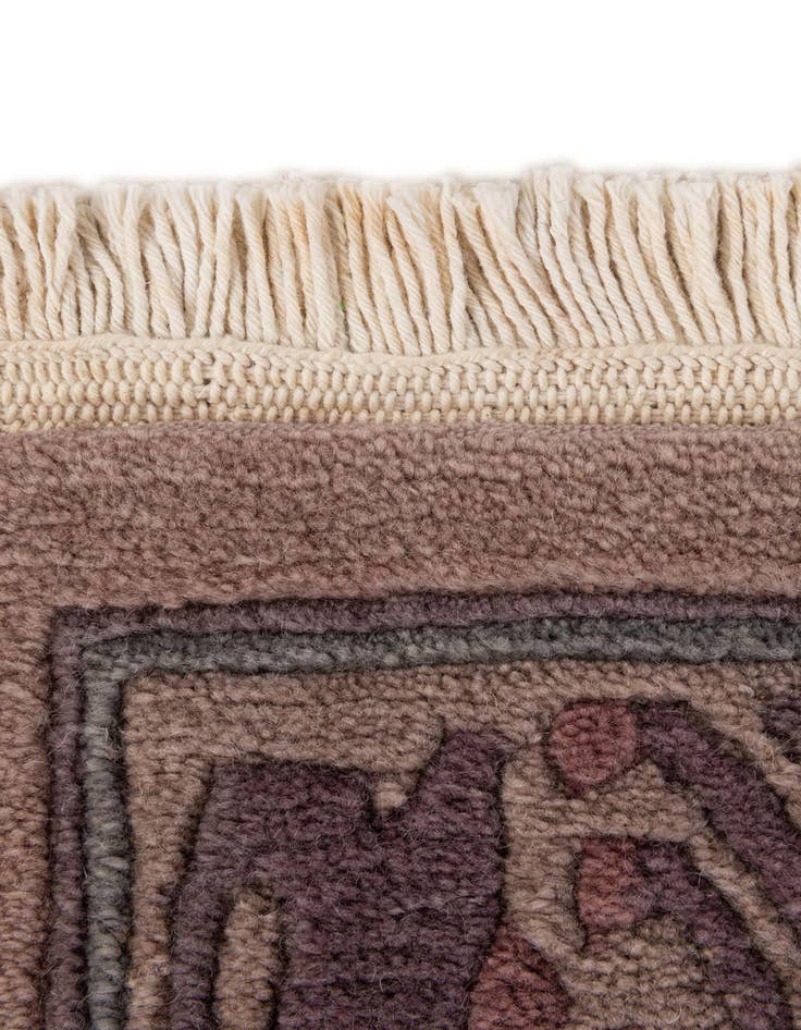 Detail image of  2' 5 x 4' 6  Hand Knotted Tibet Wool Rug