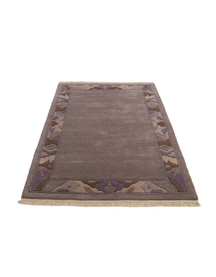 Detail image of  4' 1 x 6' 3  Hand Knotted Tibet Wool Rug