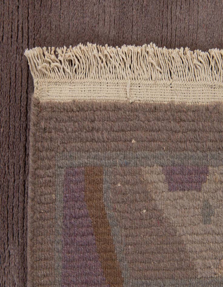 Detail image of  4' 1 x 6' 3  Hand Knotted Tibet Wool Rug