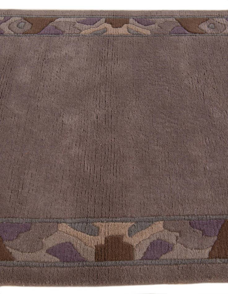 Detail image of  4' 1 x 6' 3  Hand Knotted Tibet Wool Rug