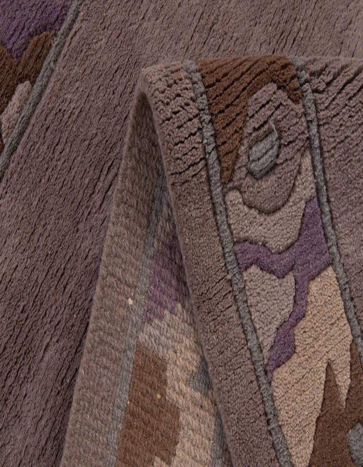 Detail image of  4' 1 x 6' 3  Hand Knotted Tibet Wool Rug