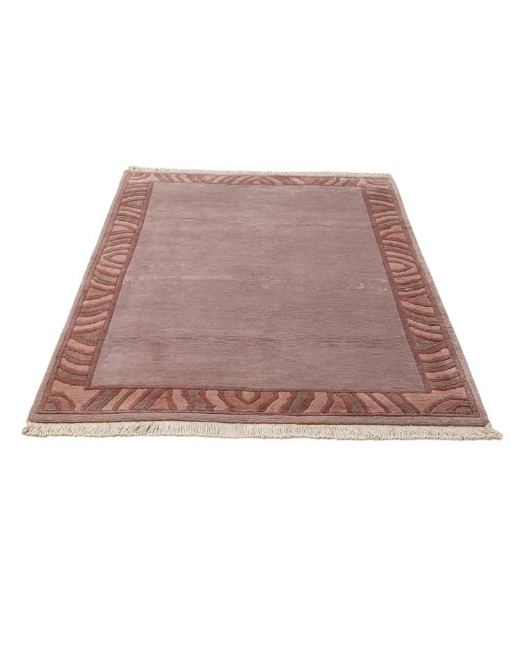 Detail image of  3' 10 x 5' 9  Hand Knotted Tibet Wool Rug