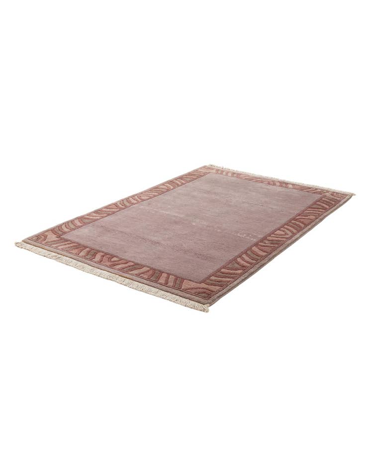 Detail image of  3' 10 x 5' 9  Hand Knotted Tibet Wool Rug