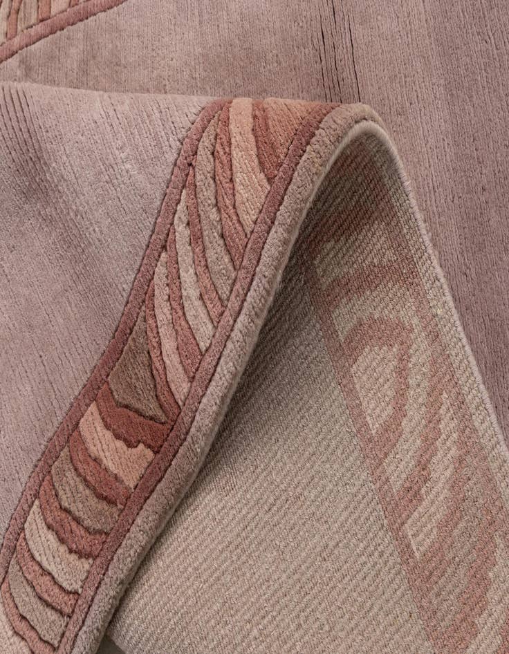 Detail image of  3' 10 x 5' 9  Hand Knotted Tibet Wool Rug