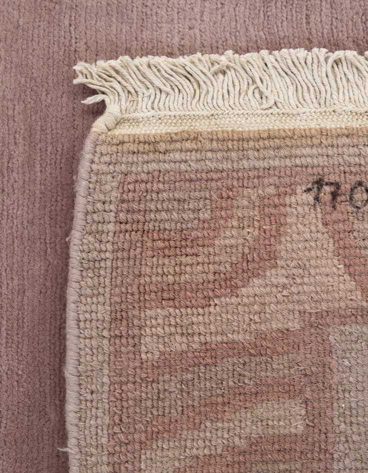 Detail image of  3' 10 x 5' 9  Hand Knotted Tibet Wool Rug