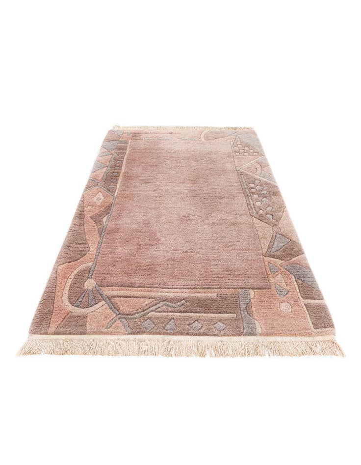 Detail image of  3' 1 x 5' 6  Hand Knotted Tibet Wool Rug