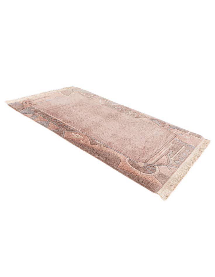 Detail image of  3' 1 x 5' 6  Hand Knotted Tibet Wool Rug