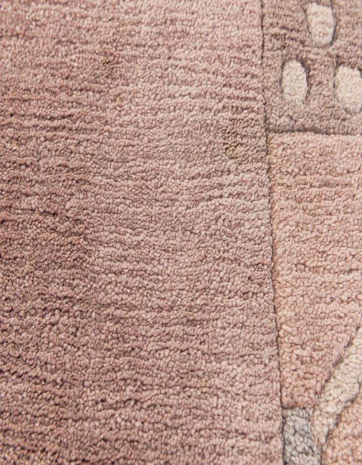 Detail image of  3' 1 x 5' 6  Hand Knotted Tibet Wool Rug