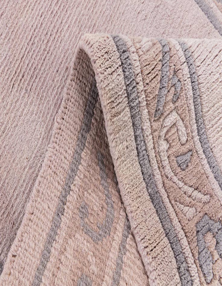 Detail image of  3' 2 x 5' 3  Hand Knotted Tibet Wool Rug