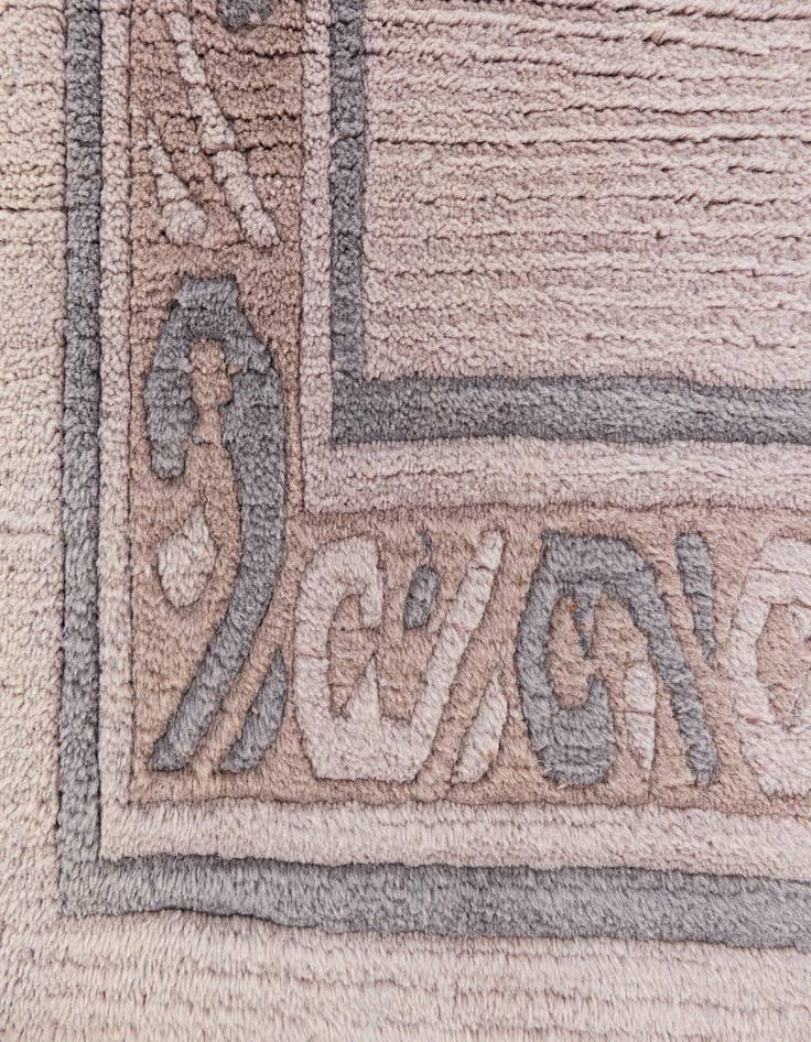 Detail image of  3' 2 x 5' 3  Hand Knotted Tibet Wool Rug